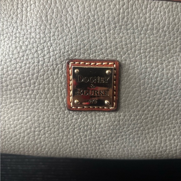 Dooney & Bourke Gray and Brown Crossbody Bag - Picture 3 of 14